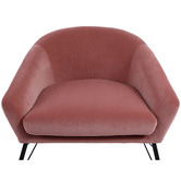 Albion Collection Relax Velvet Tub Chair