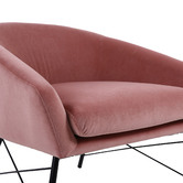 Albion Collection Relax Velvet Tub Chair