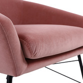 Albion Collection Relax Velvet Tub Chair
