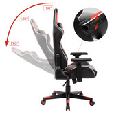 Albion Collection Ofelia Faux Leather Gaming Office Chair