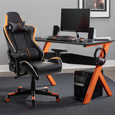 Albion Collection Ofelia Faux Leather Gaming Office Chair