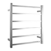 Albion Collection Square 600mm x 670mm Steel Heated Towel Rail