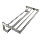 Albion Collection Mohegan 600mm Steel Double Towel Holder
