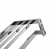 Albion Collection Mohegan 600mm Steel Double Towel Holder