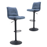 Albion Collection Almario Upholstered Adjustable Barstools