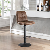 Albion Collection Almario Upholstered Adjustable Barstools