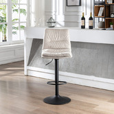 Albion Collection Almario Upholstered Adjustable Barstools