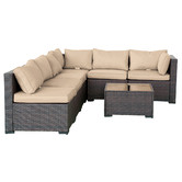 Albion Collection 6 Seater Keoni Outdoor Lounge Set
