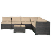 Albion Collection 6 Seater Keoni Outdoor Lounge Set