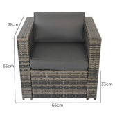 Albion Collection 8 Seater Ciaran Outdoor Lounge Set