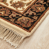 The Handmade Collection 476 x 77cm Indian Hand-Knotted Wool Jaipur Runner