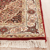 The Handmade Collection 140 x 71cm Persian Hand-Knotted Wool Mahi Rug
