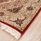The Handmade Collection Persian Hand-Knotted Wool Mahi Rug