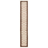 The Handmade Collection 615 x 81cm Persian Hand-Knotted Wool Narayan Runner
