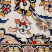 The Handmade Collection Natural Hand-Knotted Wool Kashan Rug