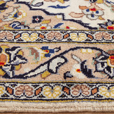 The Handmade Collection Natural Hand-Knotted Wool Kashan Rug