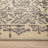 The Handmade Collection Brown Hand-Knotted Wool Rug