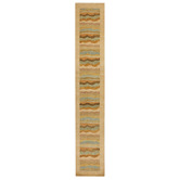 The Handmade Collection Amolika II Hand-Knotted Wool Runner