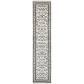 The Handmade Collection Cream Nain Hand-Knotted Wool Runner