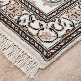 The Handmade Collection Cream Nain Hand-Knotted Wool Runner