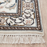 The Handmade Collection Cream Nain Hand-Knotted Wool Runner