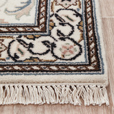 The Handmade Collection Cream Nain Hand-Knotted Wool Runner