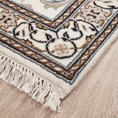 The Handmade Collection Cream Nain Hand-Knotted Wool Runner