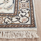 The Handmade Collection Cream Nain Hand-Knotted Wool Runner