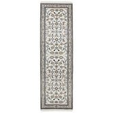 The Handmade Collection Cream Nain Hand-Knotted Wool Runner