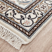 The Handmade Collection Cream Nain Hand-Knotted Wool Runner