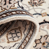 The Handmade Collection Cream Nain Hand-Knotted Wool Runner