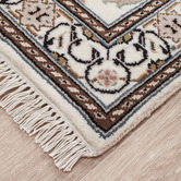 The Handmade Collection Cream Nain Hand-Knotted Wool Runner