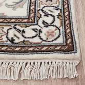 The Handmade Collection Cream Nain Hand-Knotted Wool Runner