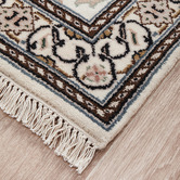 The Handmade Collection Cream Nain Hand-Knotted Wool Runner