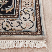 The Handmade Collection Black Nain Hand-Knotted Wool Runner