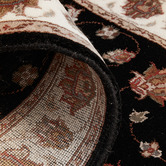 The Handmade Collection Black Narayan Hand-Knotted Wool Runner