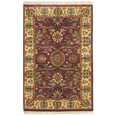 The Handmade Collection Rose Jaypor Hand-Knotted Wool Rug