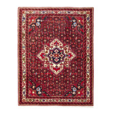 The Handmade Collection Red Amin Hand-Knotted Wool Persian Rug