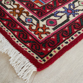 The Handmade Collection Red Amin Hand-Knotted Wool Persian Rug