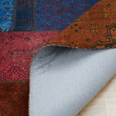 The Handmade Collection Farnaka Patchwork Hand-Knotted Wool Persian Rug