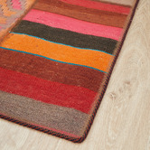 The Handmade Collection Barsine Patchwork Hand-Knotted Wool Persian Rug