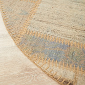 The Handmade Collection Martiya Hand-Knotted Wool Round Kilim Rug