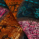 The Handmade Collection Farbod Patchwork Hand-Knotted Wool Persian Rug