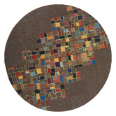 The Handmade Collection Pakur Hand-Knotted Wool Round Kilim Rug
