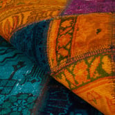 The Handmade Collection Jamaspa Patchwork Hand-Knotted Wool Persian Rug