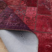 The Handmade Collection Palmer Patchwork Hand-Knotted Wool Persian Rug