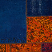 The Handmade Collection Abel Patchwork Hand-Knotted Wool Persian Rug