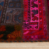 The Handmade Collection Jasmin Patchwork Hand-Knotted Wool Persian Rug
