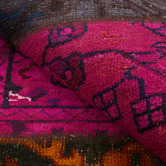 The Handmade Collection Jasmin Patchwork Hand-Knotted Wool Persian Rug