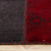 The Handmade Collection Valentine Patchwork Hand-Knotted Wool Persian Rug